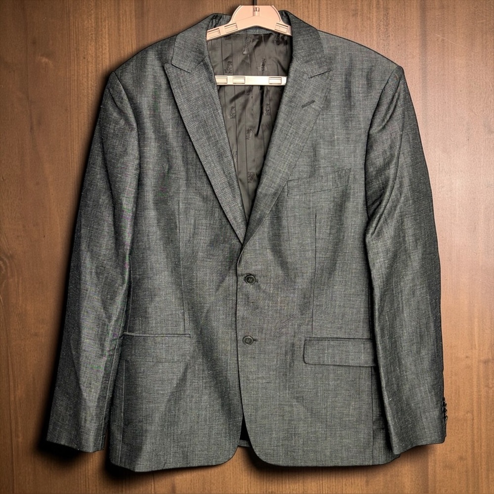 Versace Collection Linen Wool Blazer Sz 54 US 44 Gianni Versace NWT Old Money